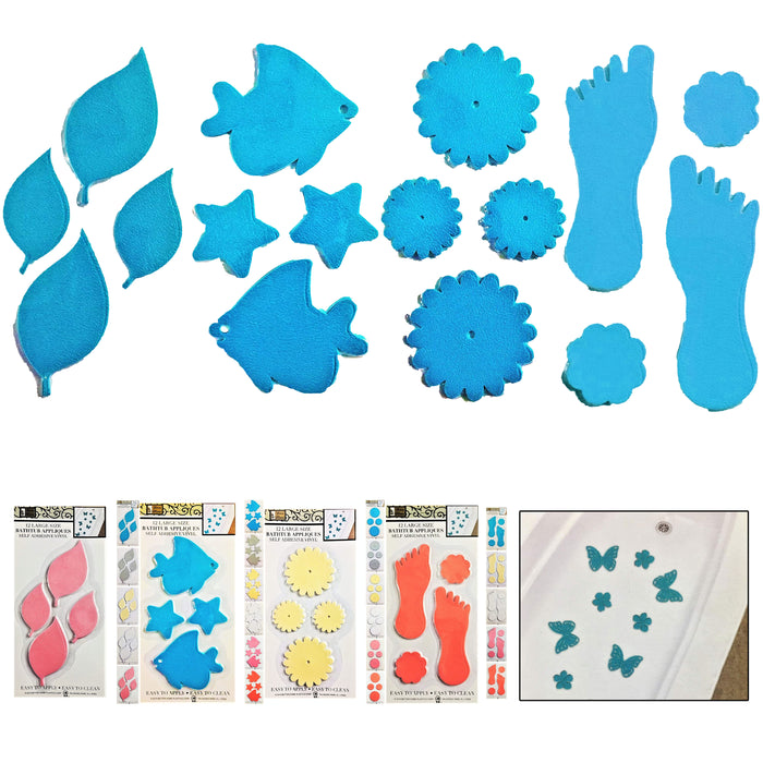 About our Bath Mats, Shower Appliques & Treads with Suction Cups