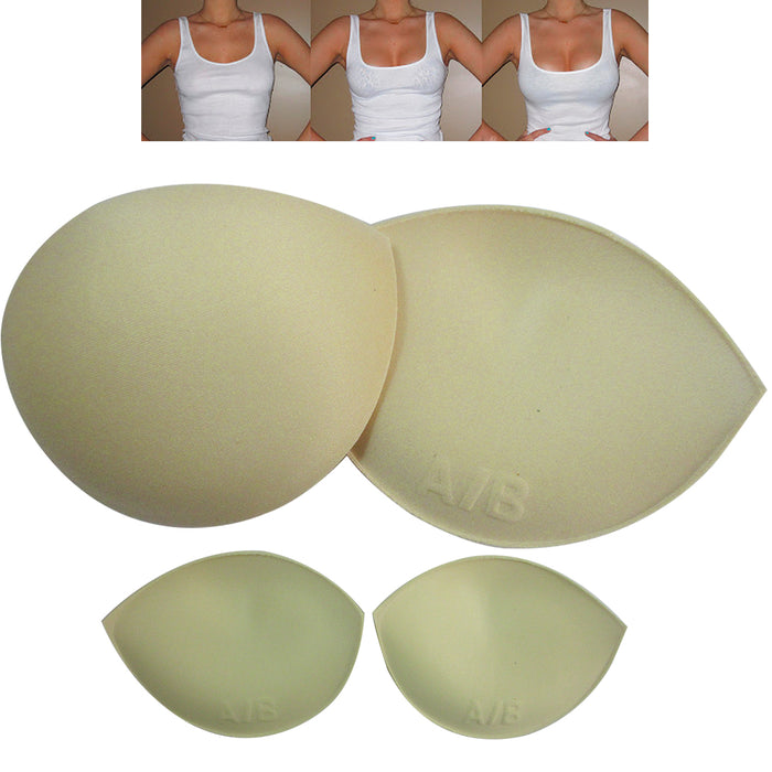 Push Up Bra Pad Insert Cleavage Strapless Bikini Enhancer Swimsuit Removable Top