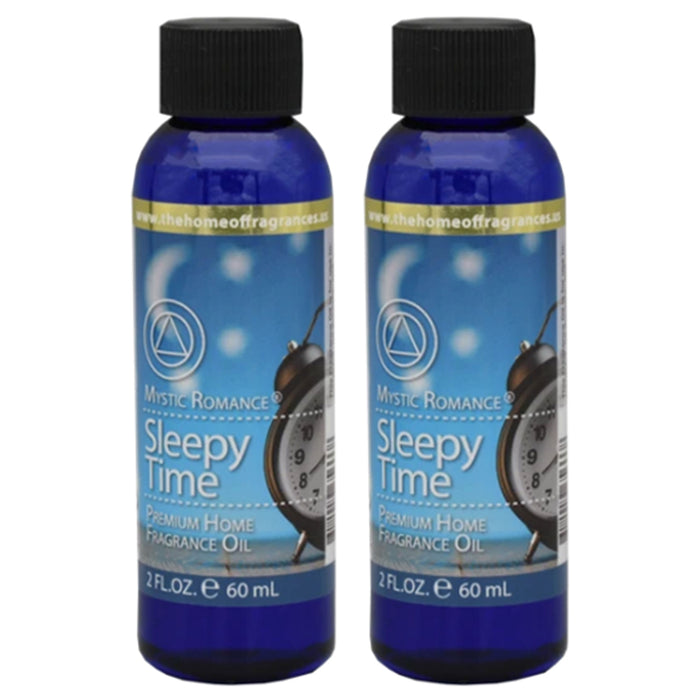 2 X Deep Good Sleep Room Fragrance Oil Burner Aromatherapy Sleepy Time Scent 2oz