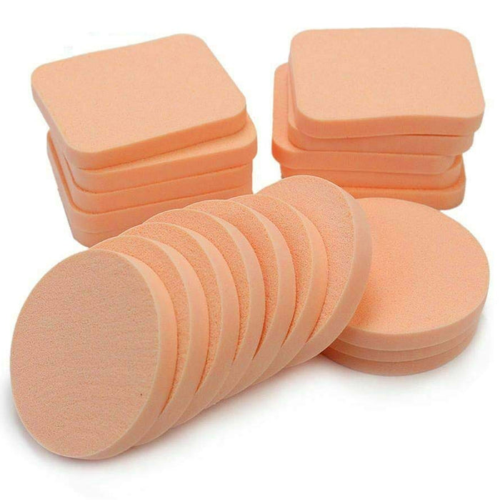 12 Assorted Cosmetic Sponges Beauty Blend Liquid Foundation Makeup Blush Powder