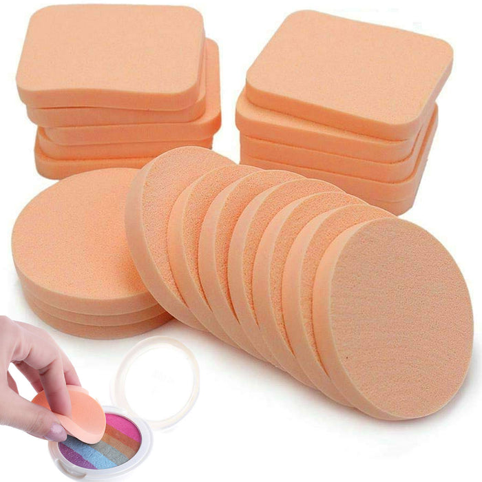 12 Assorted Cosmetic Sponges Beauty Blend Liquid Foundation Makeup Blush Powder