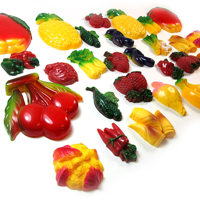 3 Pack Refrigerator Magnets Fruits Vegetables Magnet For Your Fridge 30 Pc Set