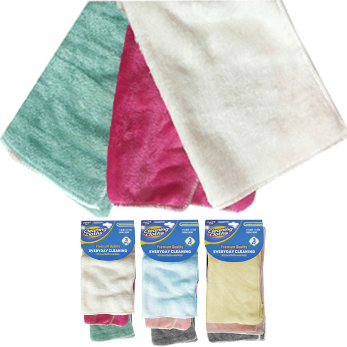 AllTopBargains 6 PC Professional Microfiber Car Wash Drying Towels Large Cleaning Cloth Detail