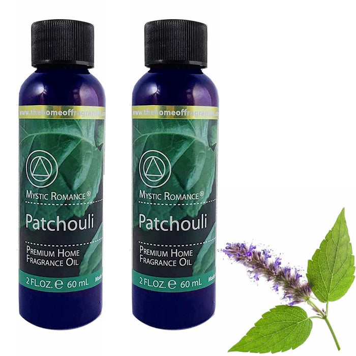 2 Patchouli Fragrance Oil 2oz Bottles Aroma Diffuser Candles Home Scents Linen