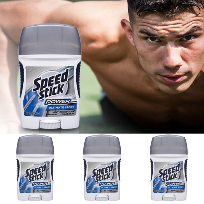 3 Speed Stick Mennen 51g 1.8oz Ultimate Sport Antiperspirant Solid Deodorant Men