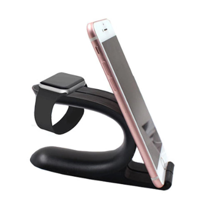 Cell Phone iWatch Stand 2 in 1 Charging Station Dock Tablet Holder Cradle Mount