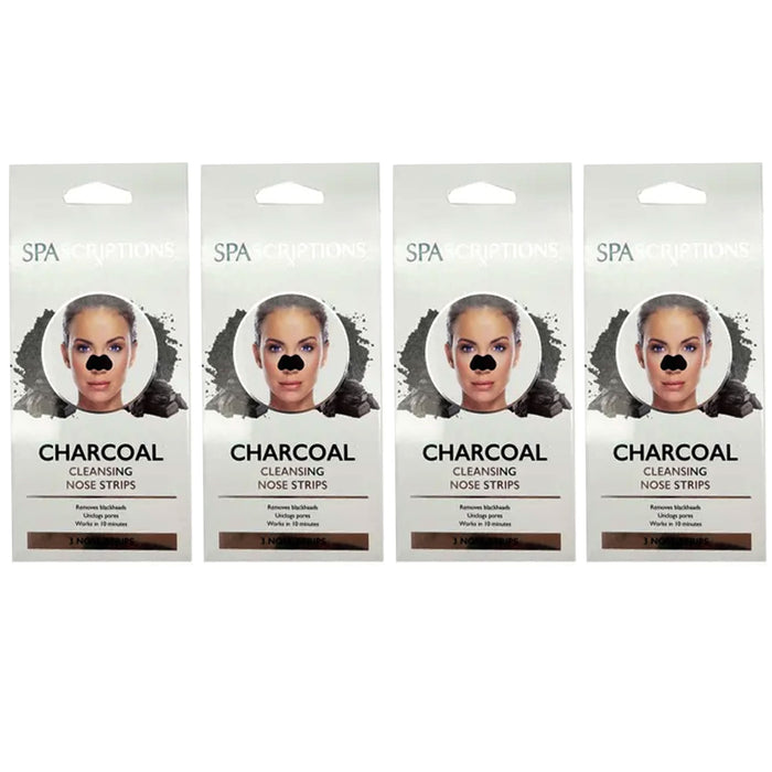 12 Pc Nose Mask Blackhead Charcoal Deep Pore Cleansing Strips Face Peel Remover