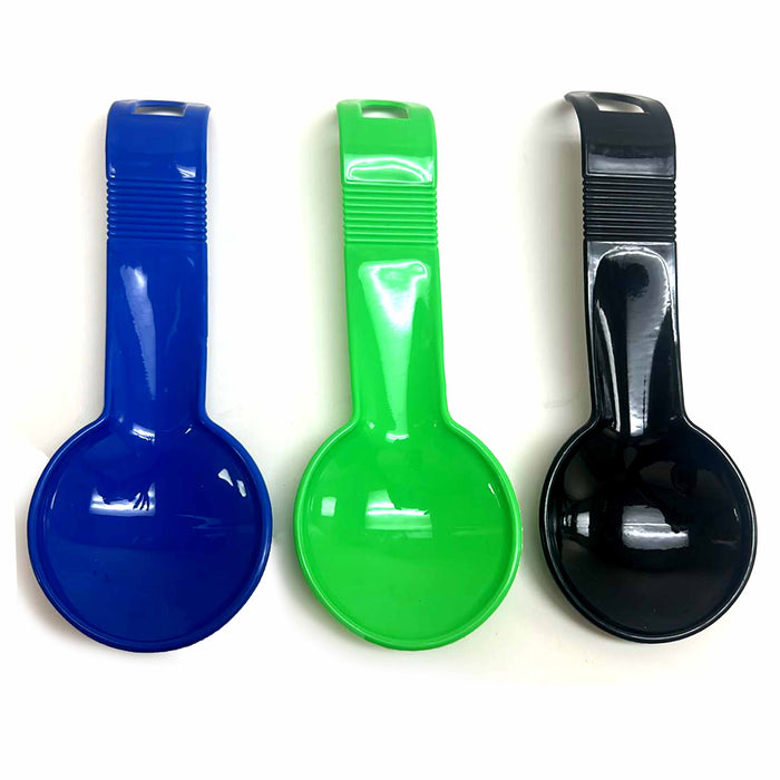 3 Pc Utensil Rest Spoon Spatula Holder Drip Rack Organizers Kitchen Countertop