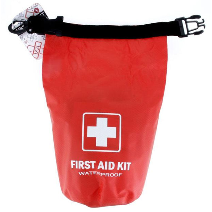 First Aid Kit 42pc Small All Purpose Emergency Med Kit Home Work Travel  Camp Box 