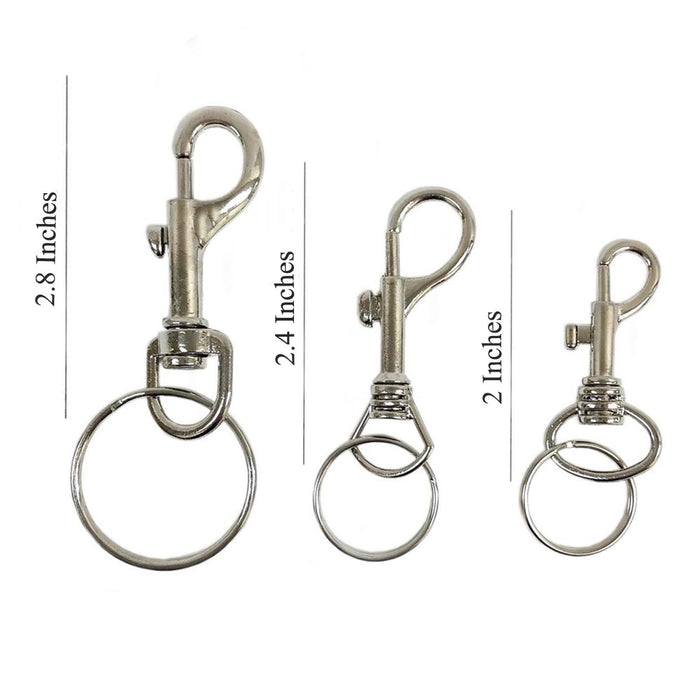 4 Pack Heavy Duty Swivel Snap Hooks Dog Leashes Rope Boat Spring Hook Pet Chains