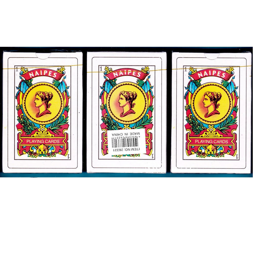 1 Puerto Rico Spanish Playing Cards 50 Baraja Espanola Briscas Naipes Tarot  Deck 