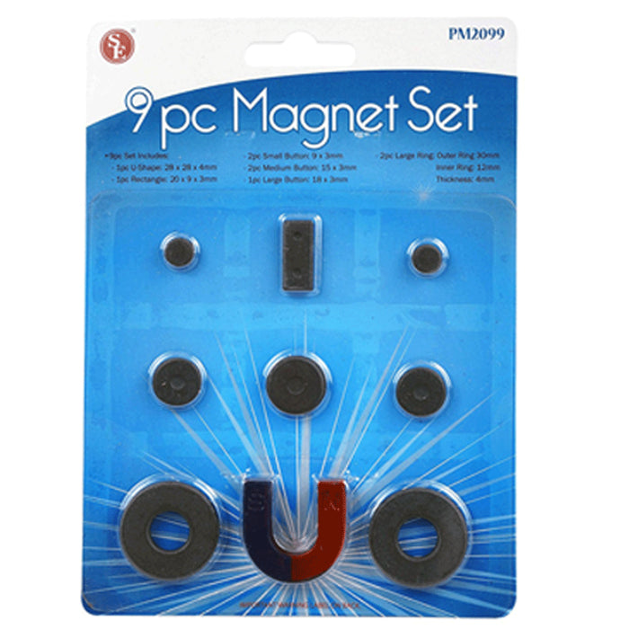 Magnetic Color Parts Bowl Set Assorted Colors 4-Piece Set 4.25 Diameter