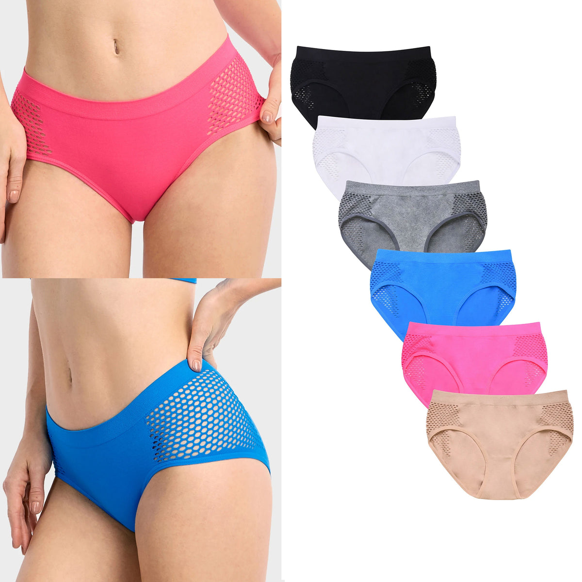 Allhaitong Plus Size Underwear For Women Ladies Soft Breathable Stretch  Brief Hipster Panties, Brown, Small : : Clothing, Shoes &  Accessories