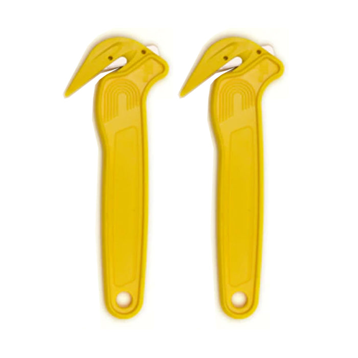 2 X Safety Blade Hook Style Cutter Knife Box Dual Blade Opener Package —  AllTopBargains