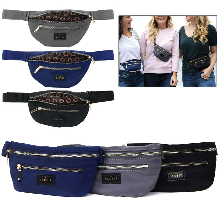 Men Women Fanny Pack Belt waist Bag_Cross body Sling Shoulder Travel Sport  Bag