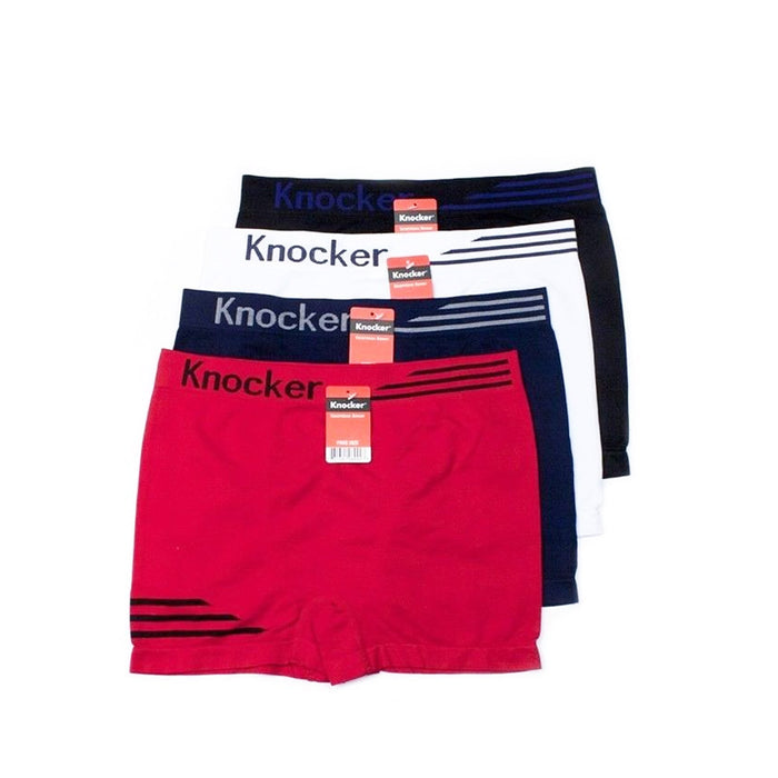 3 Mens Microfiber Boxer Briefs Underwear Seamless Compression Knocker —  AllTopBargains