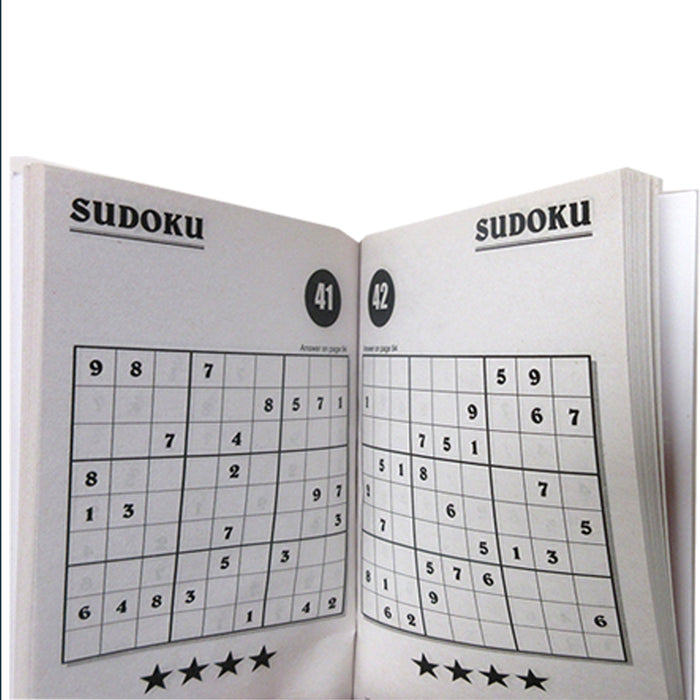 2 Pc Sudoku Puzzle Books Sumoku Collection Number Find Solving Large Print Fun