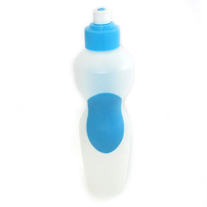 3 Sports Drinking Bottles Plastic Canister Hiking Water Outdoor Soft Grip Sports