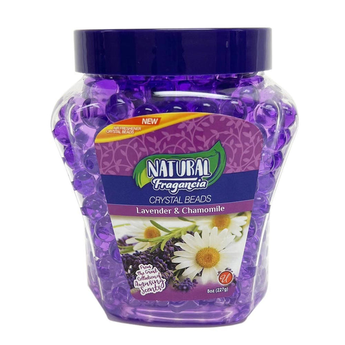 2 Crystal Beads Lavender Chamomile Fragrance Air Freshener Home Odor Eliminator