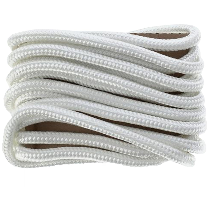 Double Braided 1/2" 20 Ft Rope Dock Line Loop Deck Boat Cord Yacht Anchor White