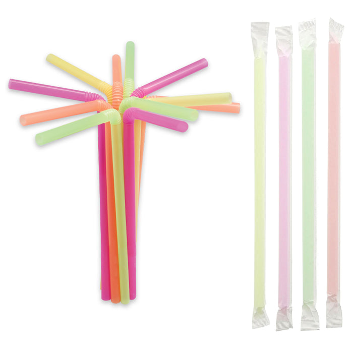 Collapsible Reusable Straws - Pink - joe trend shop