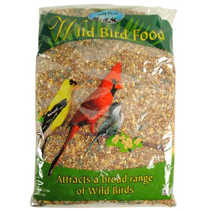 Wild Bird Feed Seed Mix Blend 8lb Bag Bulk Black Oil Sunflower Birds Nutrition