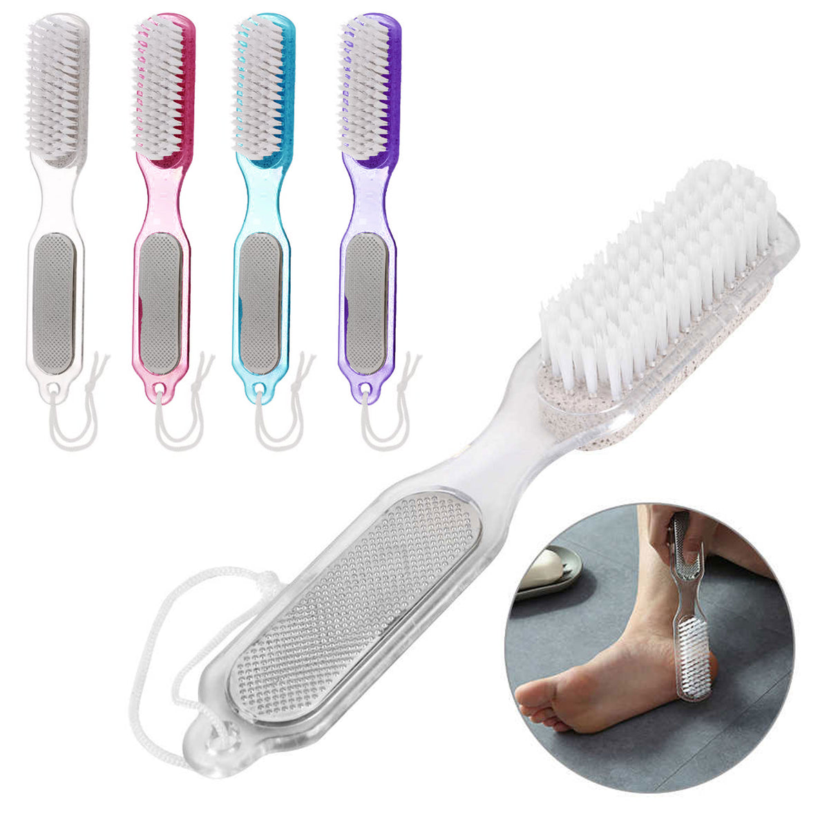 Pumice Valley  Foot Rasp Callus Remover - Pedicure Scrubber for Cracked  Feet Coarse Grained