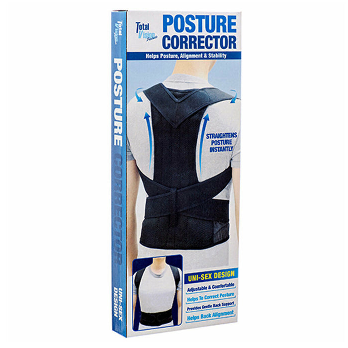 Posture Corrector Men Women Back Support Corrector Neck Back Pain Relieve 2XL