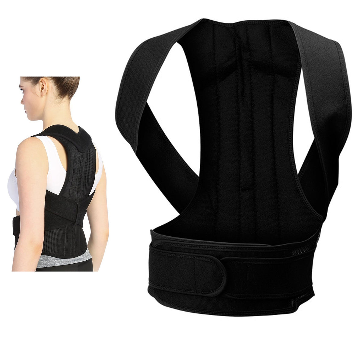 Posture Corrector Adjustable Back Brace Shoulder Support Clavicle