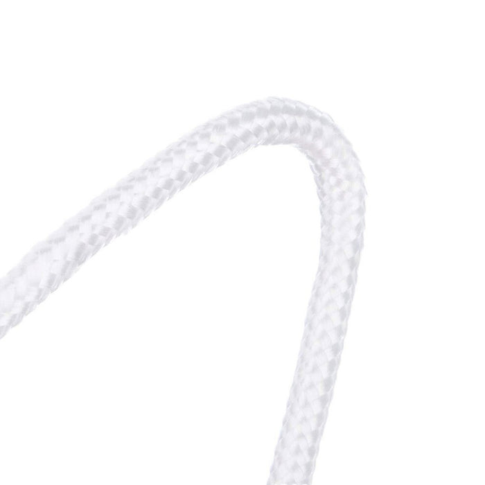 80' Flagpole Rope Heavy Duty Poly Flag Line Flagline Flag Pole Braided White