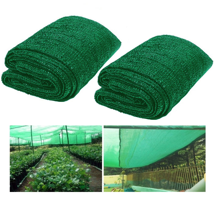 2 Pc Garden Netting Heavy Duty 23-1/4 Ft Anti Bird Plants Fruits Protective Net