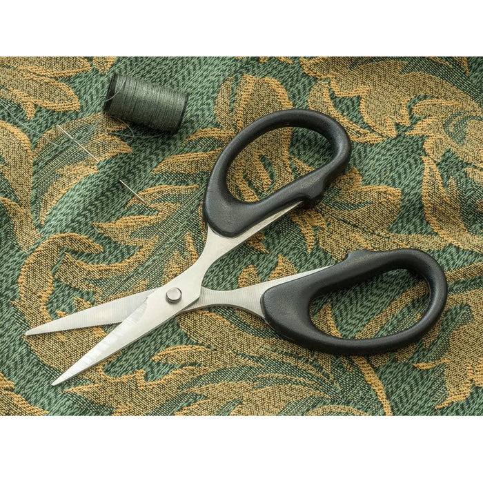 2 PC Stainless Steel Blade Fishing Line Scissors Sewing Thread Snip 4-1/4 Black