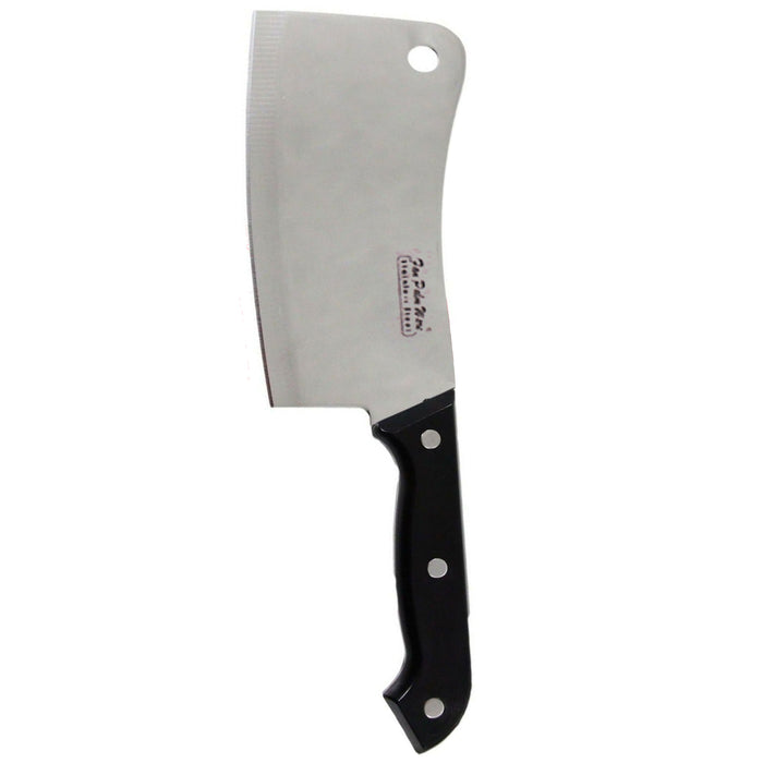 6-inch Meat Cleaver Knife Stainless Steel Professional Butcher Chopper Handle