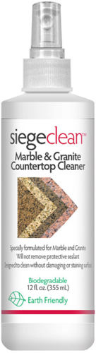 3 x Marble Granite Cleaner Solution Polish Biodegradable Counter top Spray 12oz