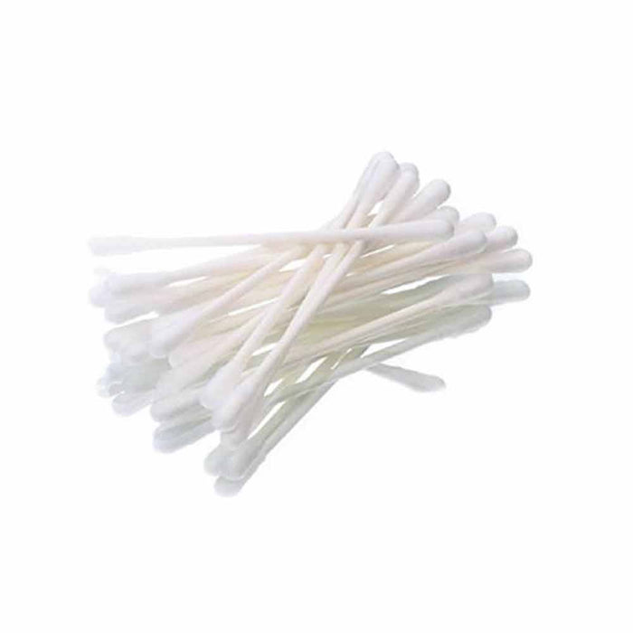 1200 Ct Cotton Swab Applicator Soft Q Tip Double Tipped White Sticks Makeup Ears