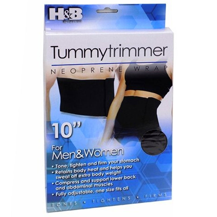 Adjustable Waist Trimmer Belt for Men or Women - Ab Belt or Tummy Trimmer  Waist Shaper Belt