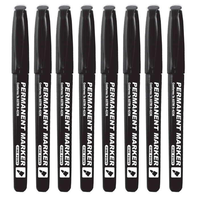 Black Permanent Marker With Fine Point