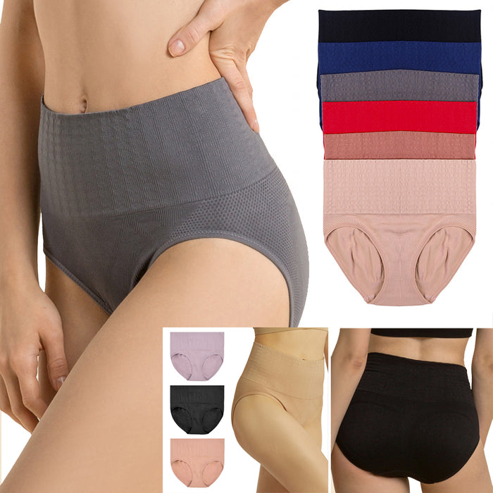 Women Thong Panties Tummy Control Panty Body Shaper Seamless
