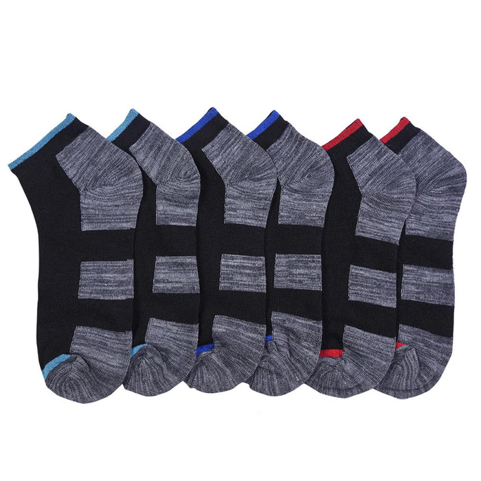 3 Pairs Ankle Quarter Crew Socks Mens Women Sport Low Cut Stretchy