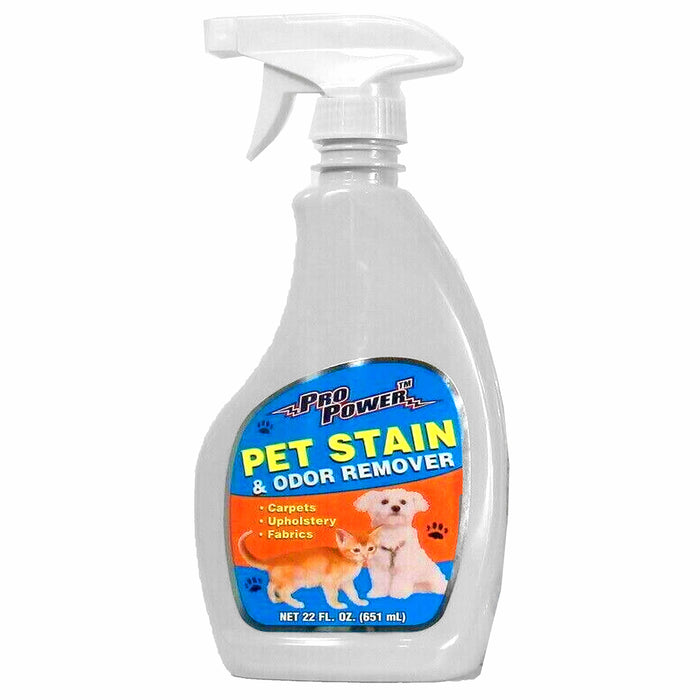 Pet Odor Eliminator Spray Dog Cat Stain Urine Carpet Cleaner Deodorizer 22oz