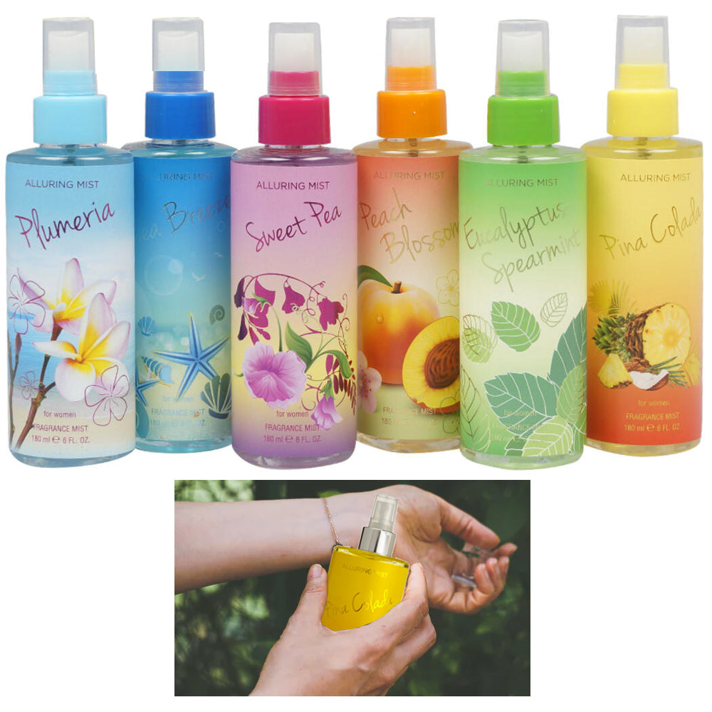 2 Body Spray Mist Splash Perfume Bath Fragrance Deodorize Assorted Sce —  AllTopBargains