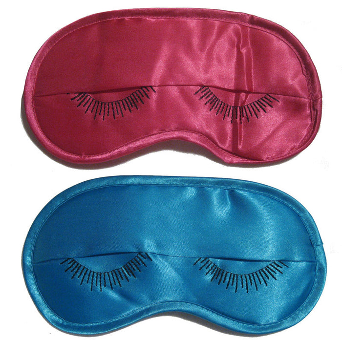 Sleeping Eye Mask Silk Blindfold Shade Travel Aid Rest Sleep Cover Blindfold New