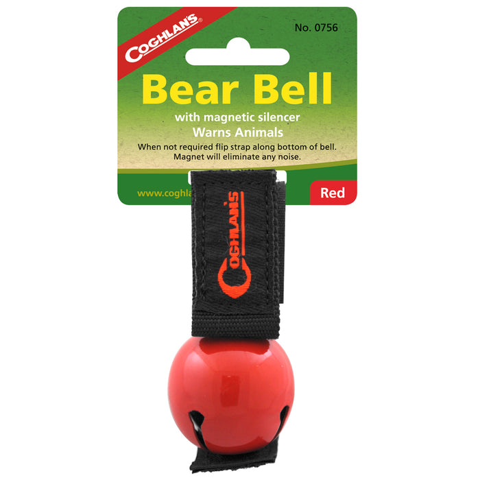 Coghlans Bear Bell With Magnetic Silencer Hiking Safety Survival Attack Dog Bell